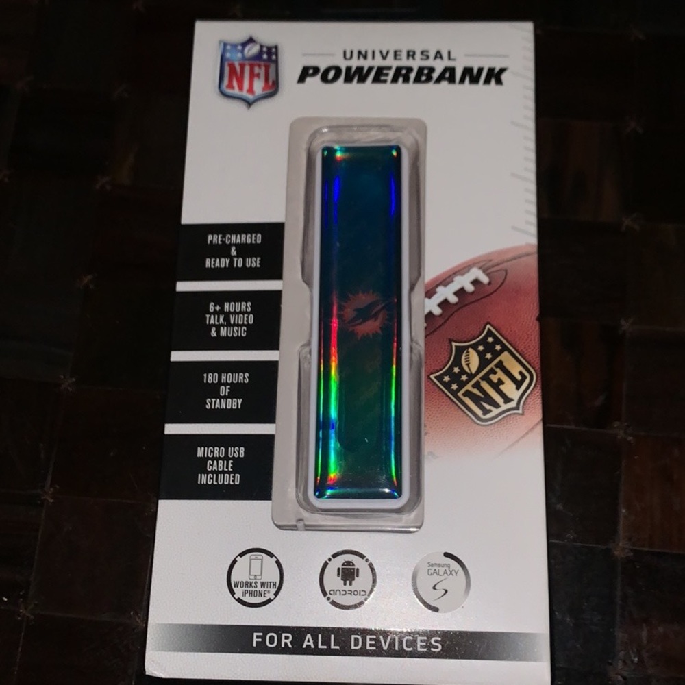 NFL Miami Dolphin’s Powerbank